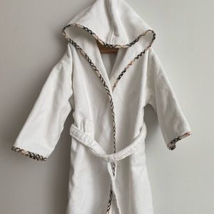 Burberry kids bath robe
